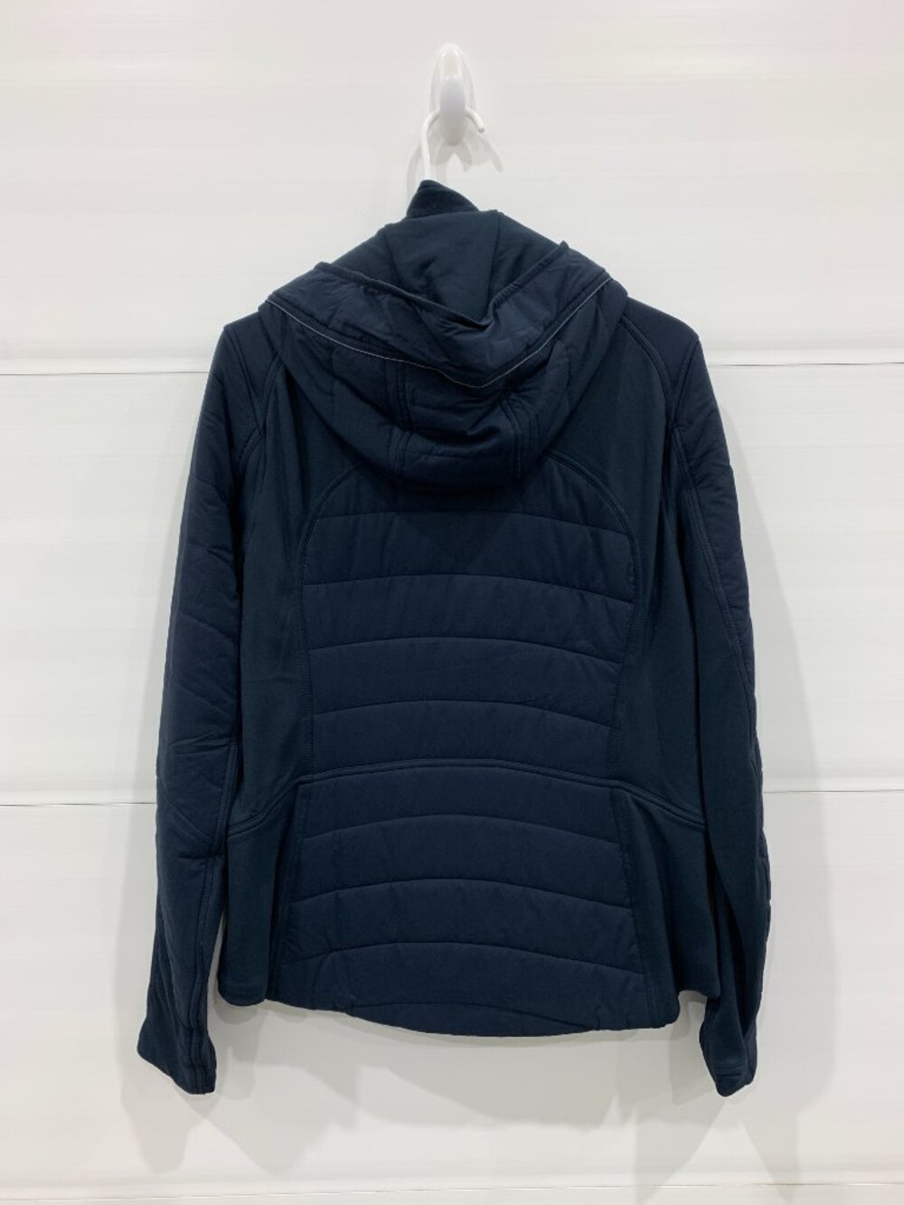 Lululemon Extra Mile Jacket - Nocturnal Teal - Size 10 - Picture 6 of 8